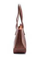 Women's Lizard Patterned Shoulder Bag | Derimod Women's Lizard Patterned Shoulder Bag | Derimod