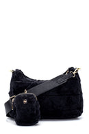 Women's Plush Crossbody Bag | Derimod Women's Plush Crossbody Bag | Derimod