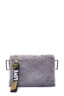 Women's Plush Portfolio | Derimod Women's Plush Portfolio | Derimod