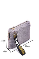 Women's Plush Portfolio | Derimod Women's Plush Portfolio | Derimod