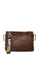 Women's Plush Portfolio | Derimod Women's Plush Portfolio | Derimod