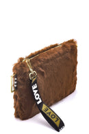 Women's Plush Portfolio | Derimod Women's Plush Portfolio | Derimod