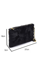 Plush Portfolio with Women's Accessories | Derimod Plush Portfolio with Women's Accessories | Derimod