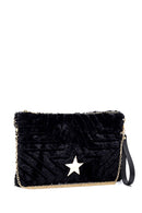 Women's Starry Plush Portfolio | Derimod Women's Starry Plush Portfolio | Derimod