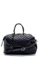 Women's Geometric Patterned Shoulder Bag | Derimod Women's Geometric Patterned Shoulder Bag | Derimod