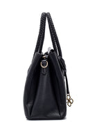 Women's Knitted Detailed Handbag | Derimod Women's Knitted Detailed Handbag | Derimod