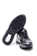 Women's Leather Zipper Detailed Sneaker | Derimod Women's Leather Zipper Detailed Sneaker | Derimod