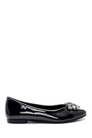 Women's Stone Detailed Ballerinas | Derimod Women's Stone Detailed Ballerinas | Derimod