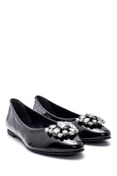 Women's Stone Detailed Ballerinas | Derimod Women's Stone Detailed Ballerinas | Derimod