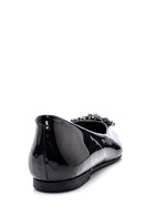Women's Stone Detailed Ballerinas | Derimod Women's Stone Detailed Ballerinas | Derimod