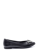 Women's Stone Detailed Ballerinas | Derimod Women's Stone Detailed Ballerinas | Derimod