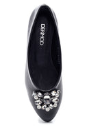 Women's Stone Detailed Ballerinas | Derimod Women's Stone Detailed Ballerinas | Derimod
