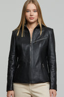 Patricia Kadın Deri Ceket | Derimod Patricia Kadın Deri Ceket | Derimod