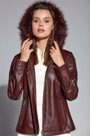 Edite Kadın Deri Ceket | Derimod Edite Kadın Deri Ceket | Derimod