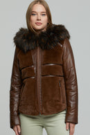 Wendy Kadın Deri Ceket | Derimod Wendy Kadın Deri Ceket | Derimod