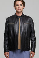 George Erkek Deri Ceket | Derimod George Erkek Deri Ceket | Derimod