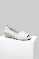 Dolgu Topuklu Kadın Deri Ayakkabı | Derimod Dolgu Topuklu Kadın Deri Ayakkabı | Derimod