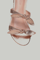 Kadın Bej Suni Deri Sandalet | Derimod Kadın Bej Suni Deri Sandalet | Derimod