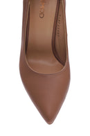 Kadın Pembe Topuklu Ayakkabı | Derimod Kadın Pembe Topuklu Ayakkabı | Derimod