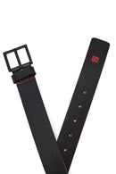 Men's Black Leather Belt | Derimod Men's Black Leather Belt | Derimod