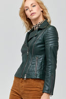 Isabella Kadın Deri Ceket | Derimod Isabella Kadın Deri Ceket | Derimod