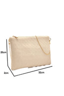 Women's Beige Faux Leather Portfolio | Derimod Women's Beige Faux Leather Portfolio | Derimod