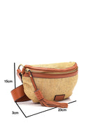 Women's Braided Waist Bag | Derimod Women's Braided Waist Bag | Derimod