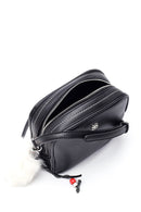 Women's Black Faux Leather Crossbody Bag | Derimod Women's Black Faux Leather Crossbody Bag | Derimod