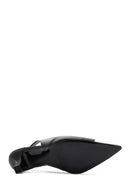 Women's Black Leather Gova | Derimod Women's Black Leather Gova | Derimod