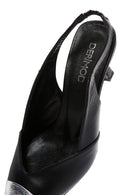 Women's Black Leather Gova | Derimod Women's Black Leather Gova | Derimod