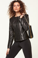 Luna Kadın Deri Ceket | Derimod Luna Kadın Deri Ceket | Derimod