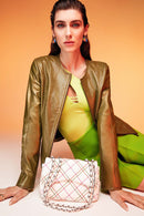 Florence Kadın Deri Ceket | Derimod Florence Kadın Deri Ceket | Derimod