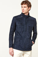 Alves Erkek Süet Deri Ceket | Derimod Alves Erkek Süet Deri Ceket | Derimod