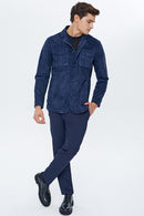 Immobile Erkek Süet Deri Ceket | Derimod Immobile Erkek Süet Deri Ceket | Derimod