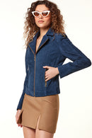 Lara Kadın Süet Deri Ceket | Derimod Lara Kadın Süet Deri Ceket | Derimod