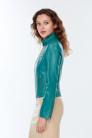 Alexa Kadın Deri Mont | Derimod Alexa Kadın Deri Mont | Derimod