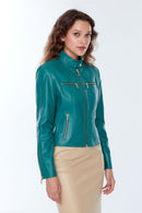 Alexa Kadın Deri Mont | Derimod Alexa Kadın Deri Mont | Derimod