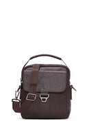 Men's Brown Messenger Bag | Derimod Men's Brown Messenger Bag | Derimod