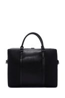 Men's Black Printed Briefcase | Derimod Men's Black Printed Briefcase | Derimod