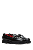Women's Leather Buckle Loafer | Derimod Women's Leather Buckle Loafer | Derimod