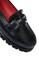 Women's Leather Buckle Loafer | Derimod Women's Leather Buckle Loafer | Derimod