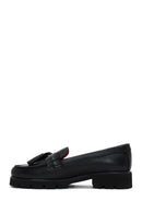 Kadın Siyah Deri Loafer | Derimod Kadın Siyah Deri Loafer | Derimod