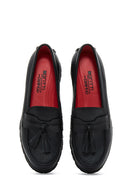 Kadın Siyah Deri Loafer | Derimod Kadın Siyah Deri Loafer | Derimod