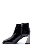 Women's Patent Leather Heeled Boots | Derimod Women's Patent Leather Heeled Boots | Derimod