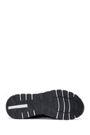 Men's Black Leather Sneaker | Derimod Men's Black Leather Sneaker | Derimod