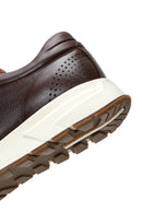 Erkek Kahverengi Deri Sneaker | Derimod Erkek Kahverengi Deri Sneaker | Derimod