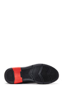 Erkek Deri Süet Detaylı Sneaker | Derimod Erkek Deri Süet Detaylı Sneaker | Derimod