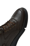 Men's Leather Short Casual Boots | Derimod Men's Leather Short Casual Boots | Derimod