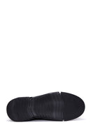 Men's Black Leather Sneaker | Derimod Men's Black Leather Sneaker | Derimod