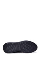 Men's Navy Blue Leather Sneaker | Derimod Men's Navy Blue Leather Sneaker | Derimod